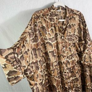Free People - XL Goddess Sleep Shirt - Brown Print